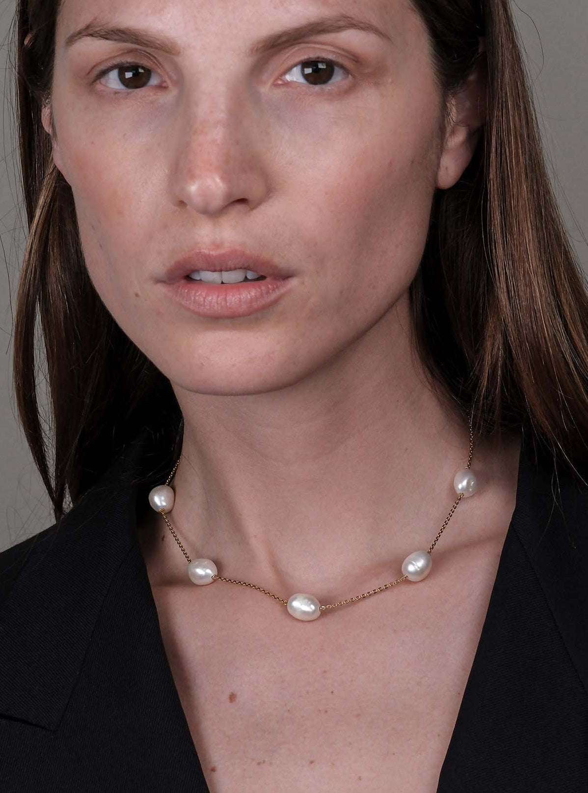 Collana Di Perle Anni '20 150 Cm - 2 Pezzi (Bianco E Nero) - Perle 8 Mm - Set Per Feste E Festival - 5