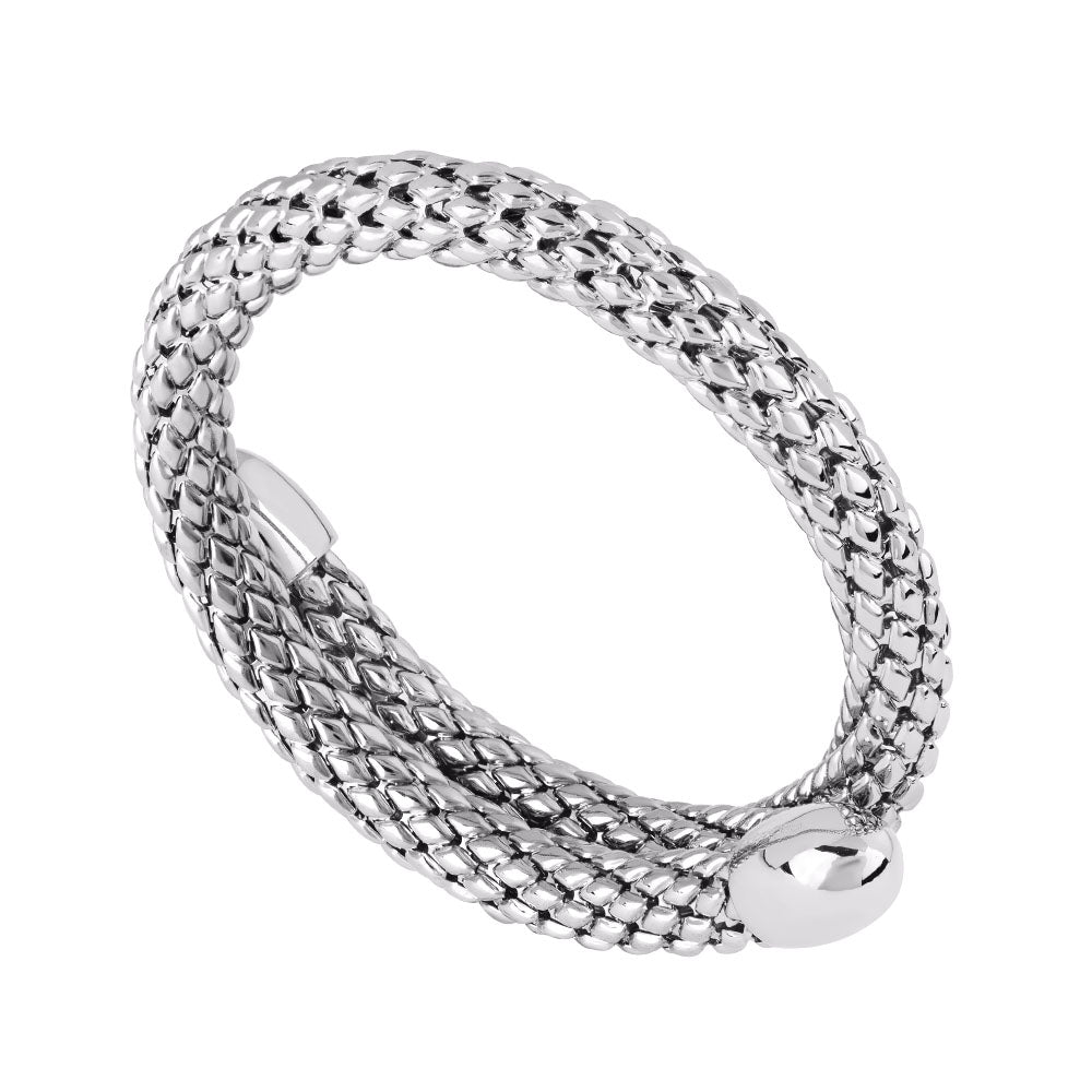 Bracciale rigido Athena tubolare squama singolo