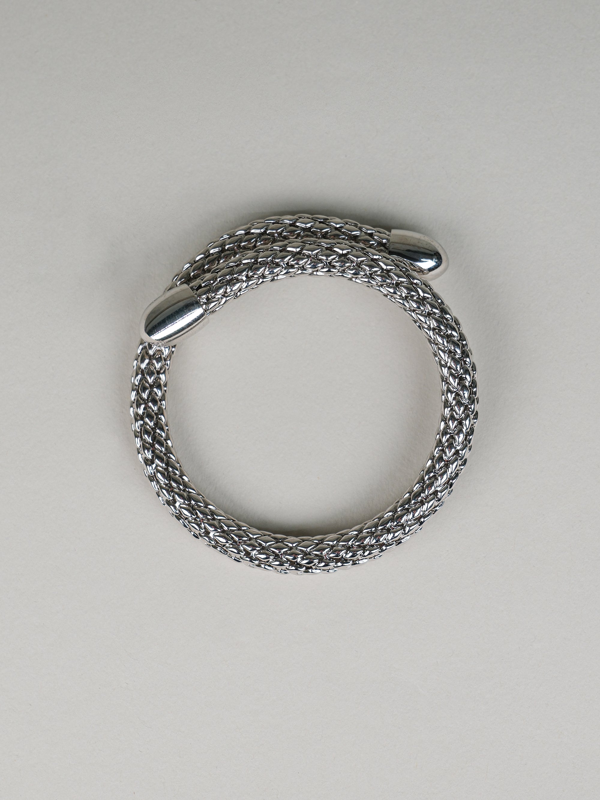 Bracciale rigido Athena tubolare squama singolo