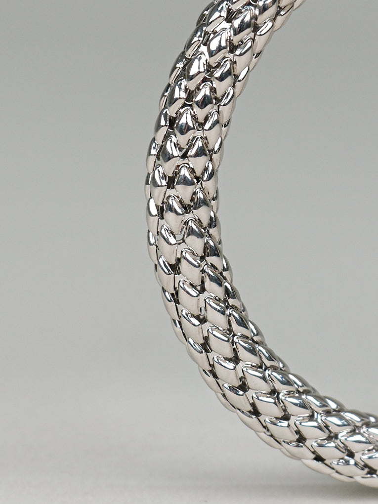 Bracciale rigido Athena tubolare squama singolo