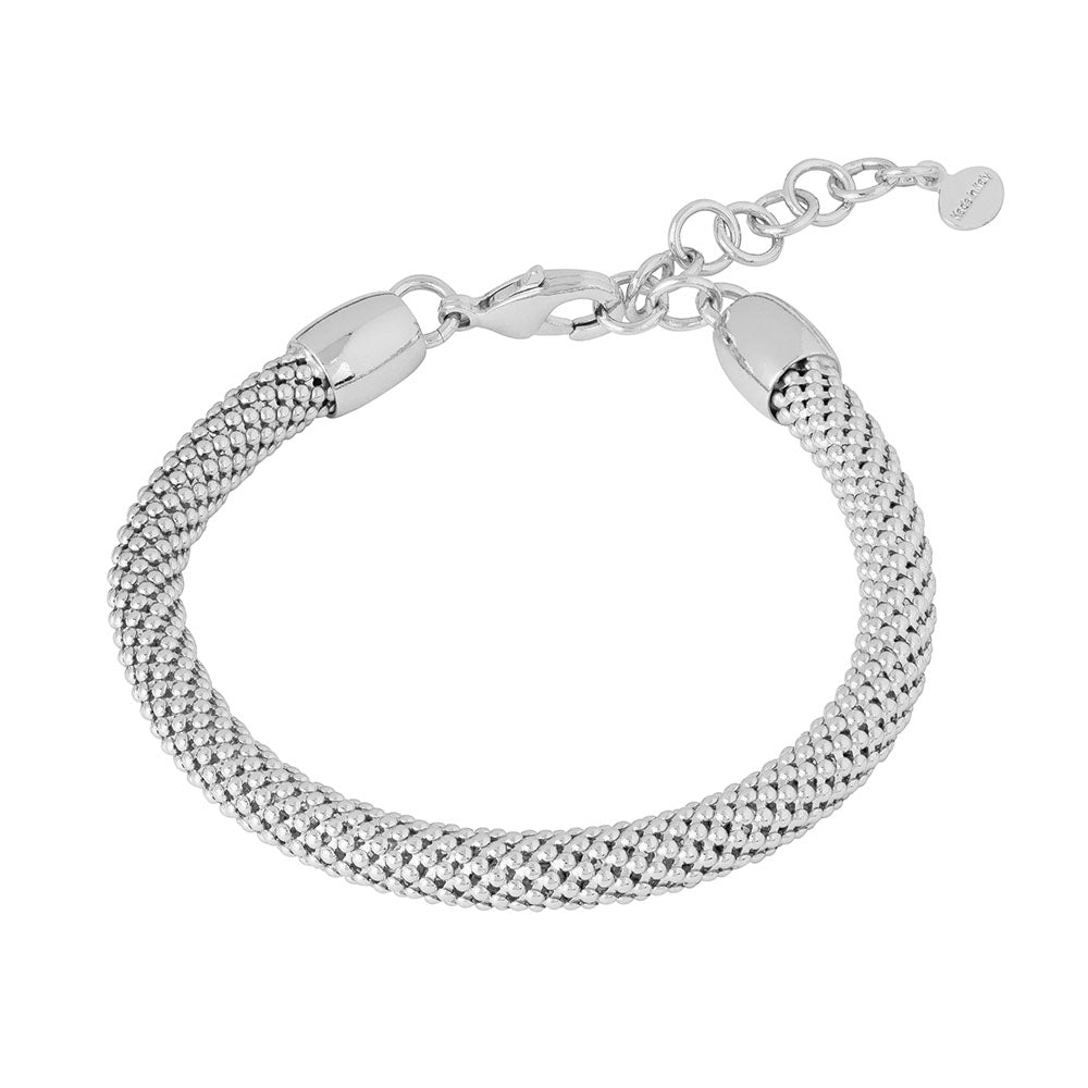 Bracciale Athena a maglia tubolare
