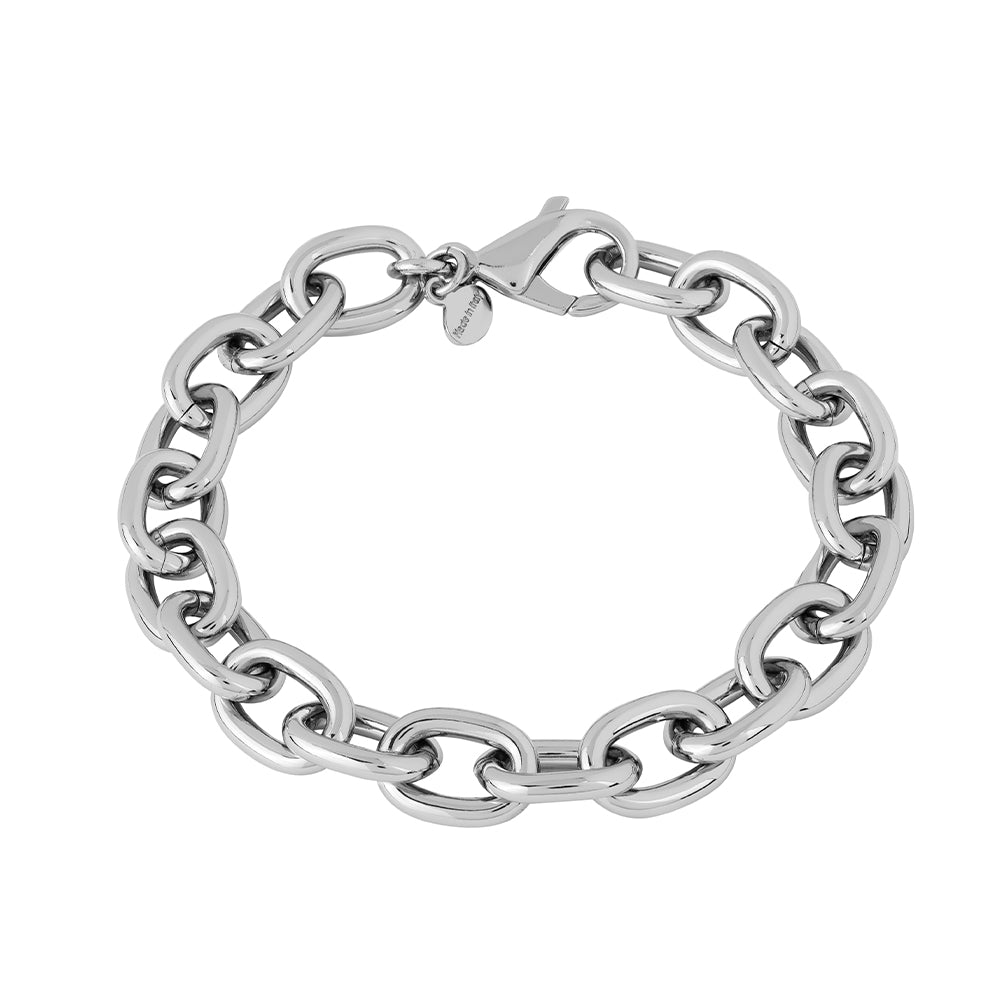 Bracciale Athena maglie rettangolari bold