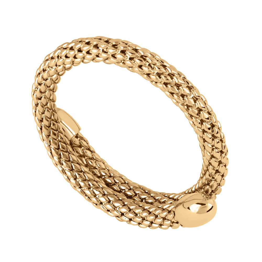 Bracciale rigido Athena tubolare squama singolo