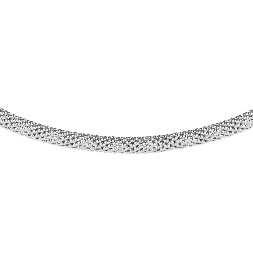 Collana Athena a maglia tubolare