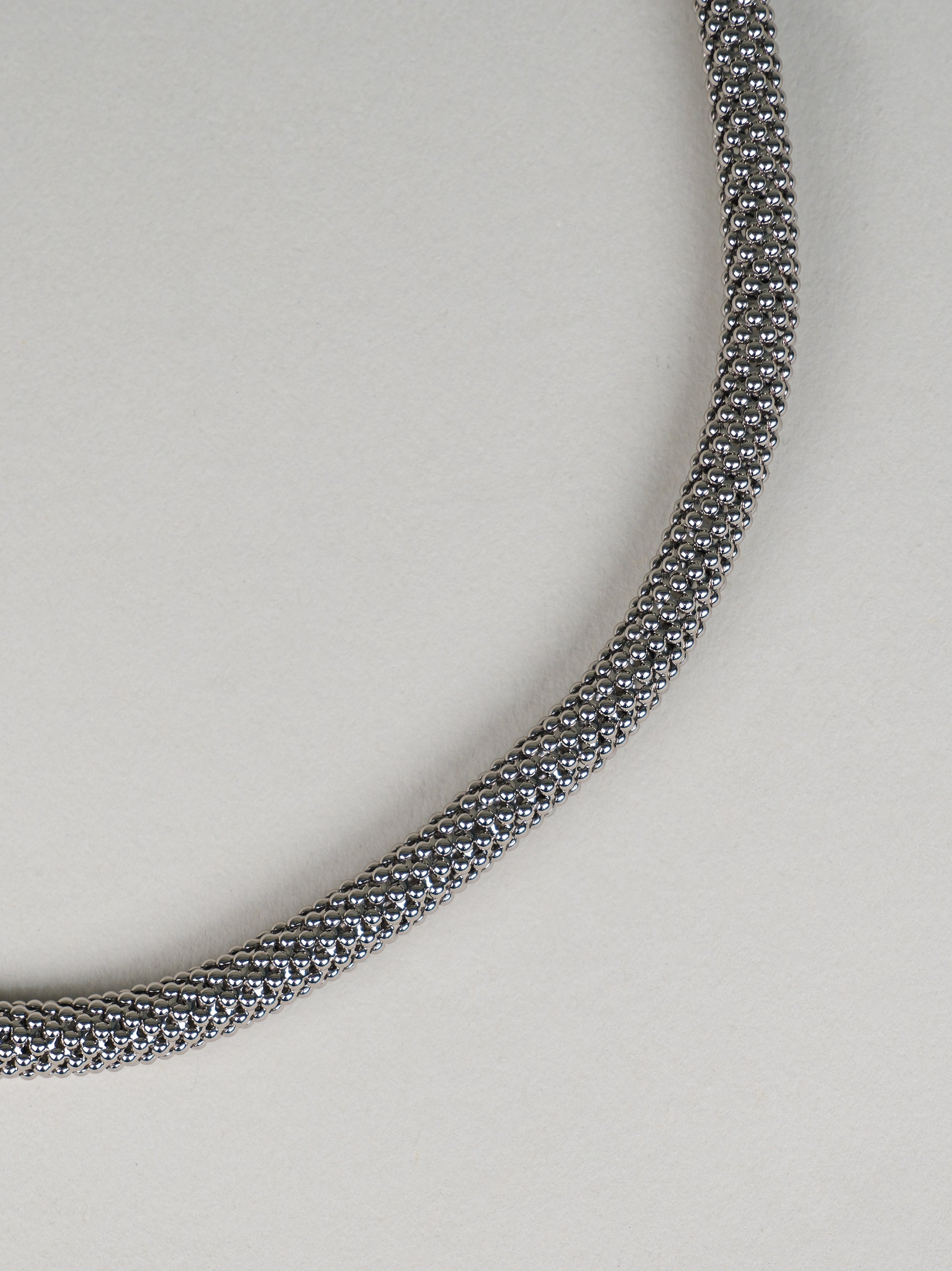 Collana maglia tubolare