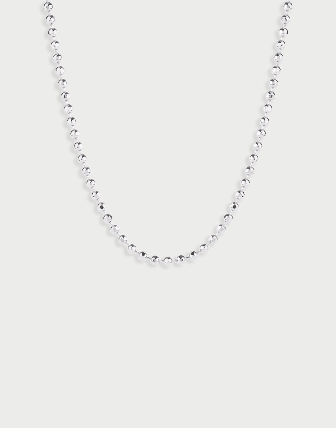 Collana maglie a sfera