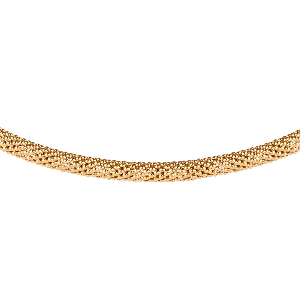 Collana Athena a maglia tubolare