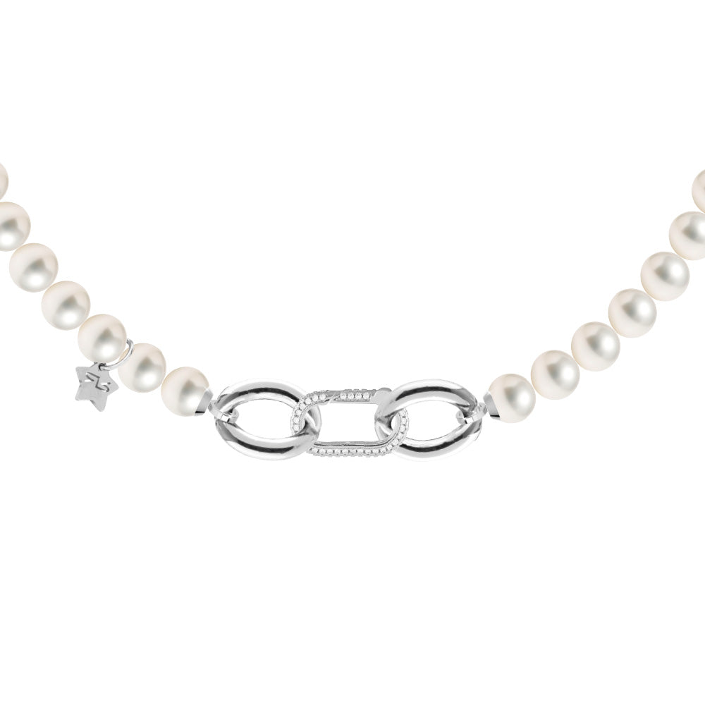 Collana perle grandi