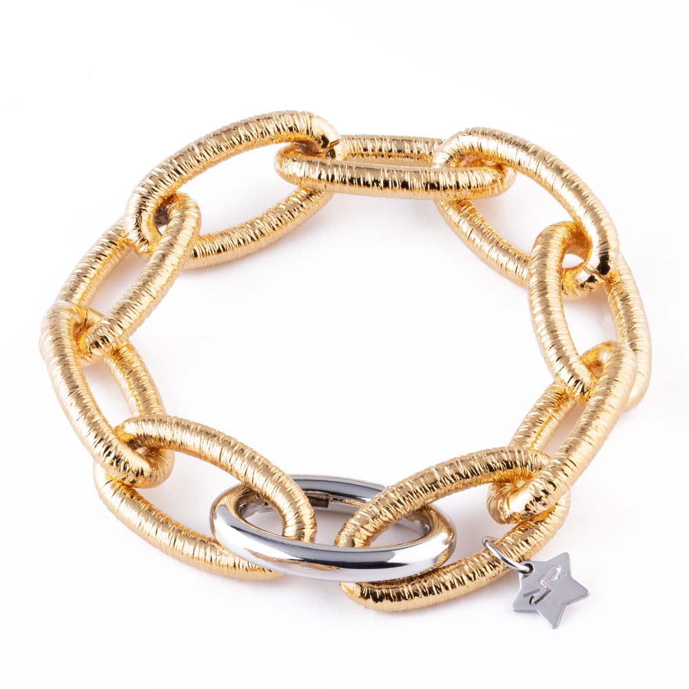 Bracciale maglia etnica