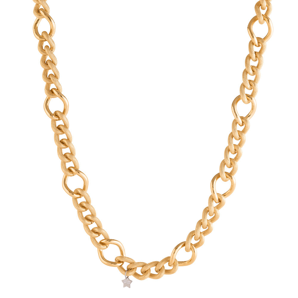 Collana Diva chanel con maglie mix