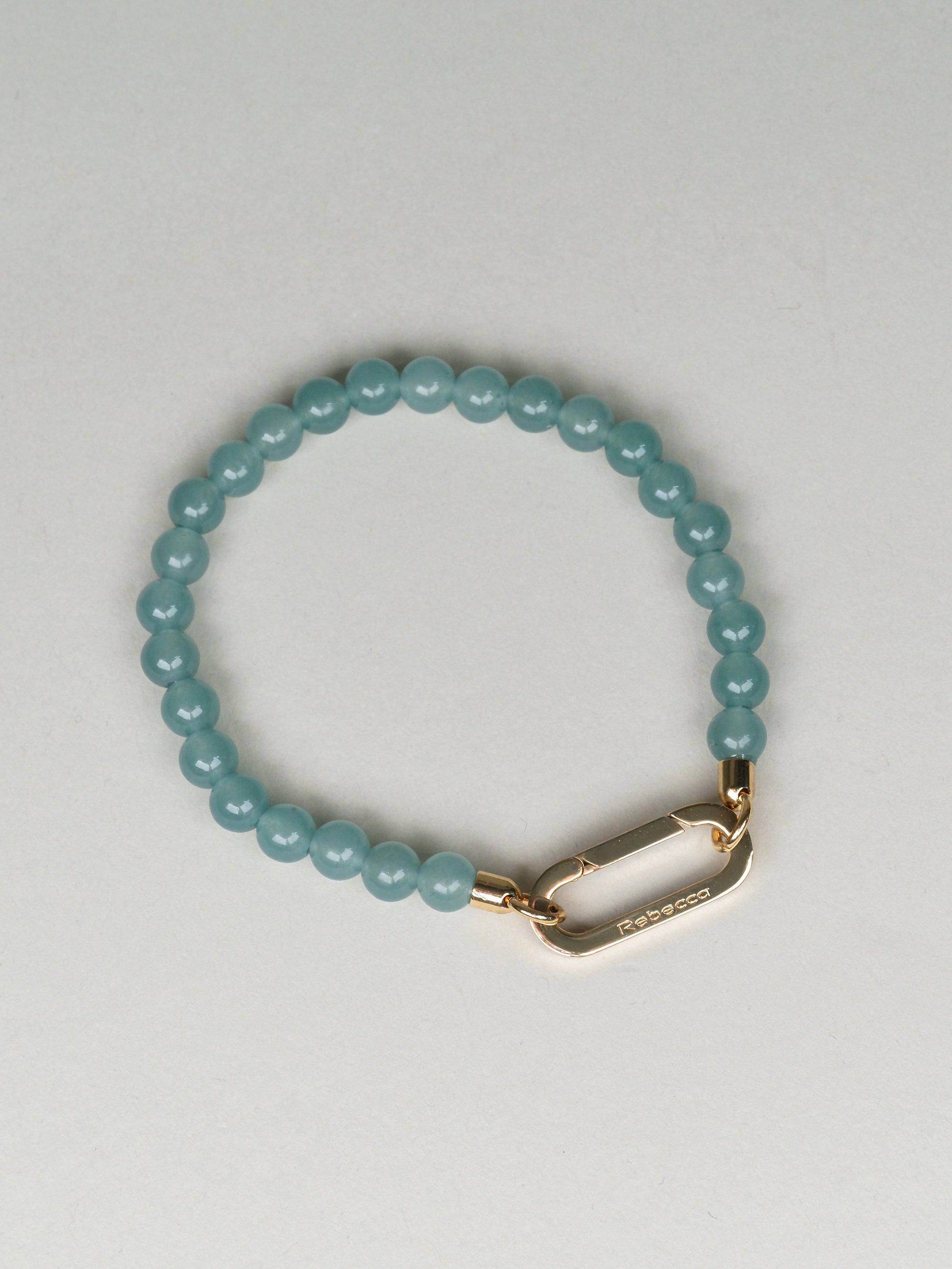 Bracciale beads giada