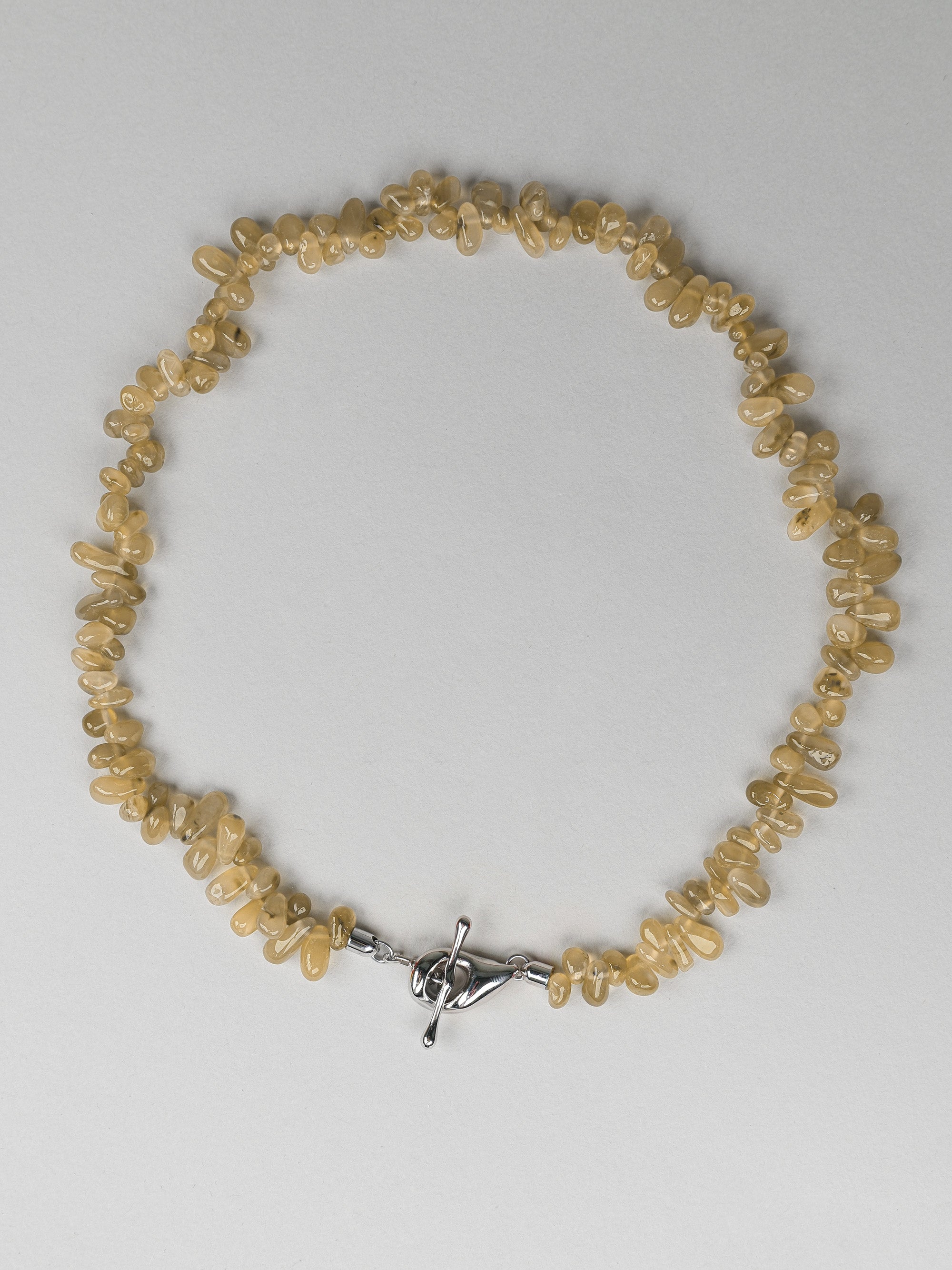 Collana pietre Citrino naturale