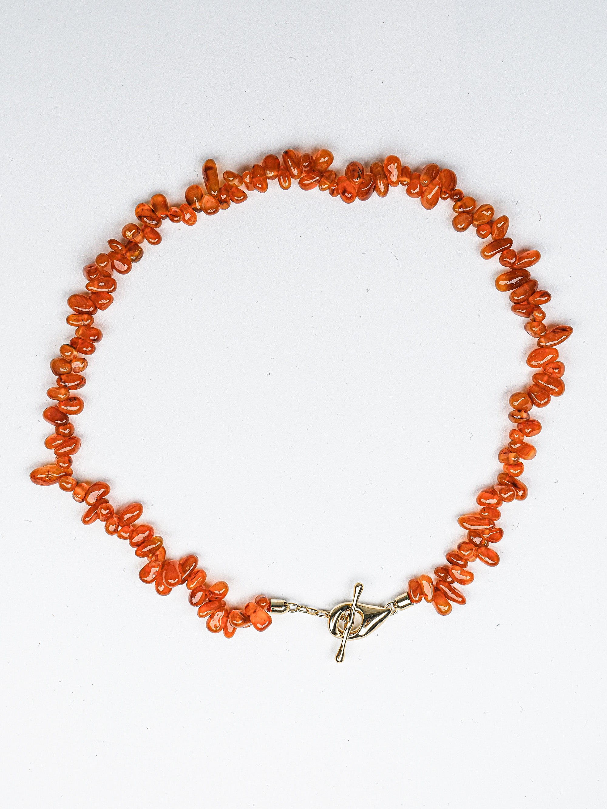 Collana pietre Corniola naturale