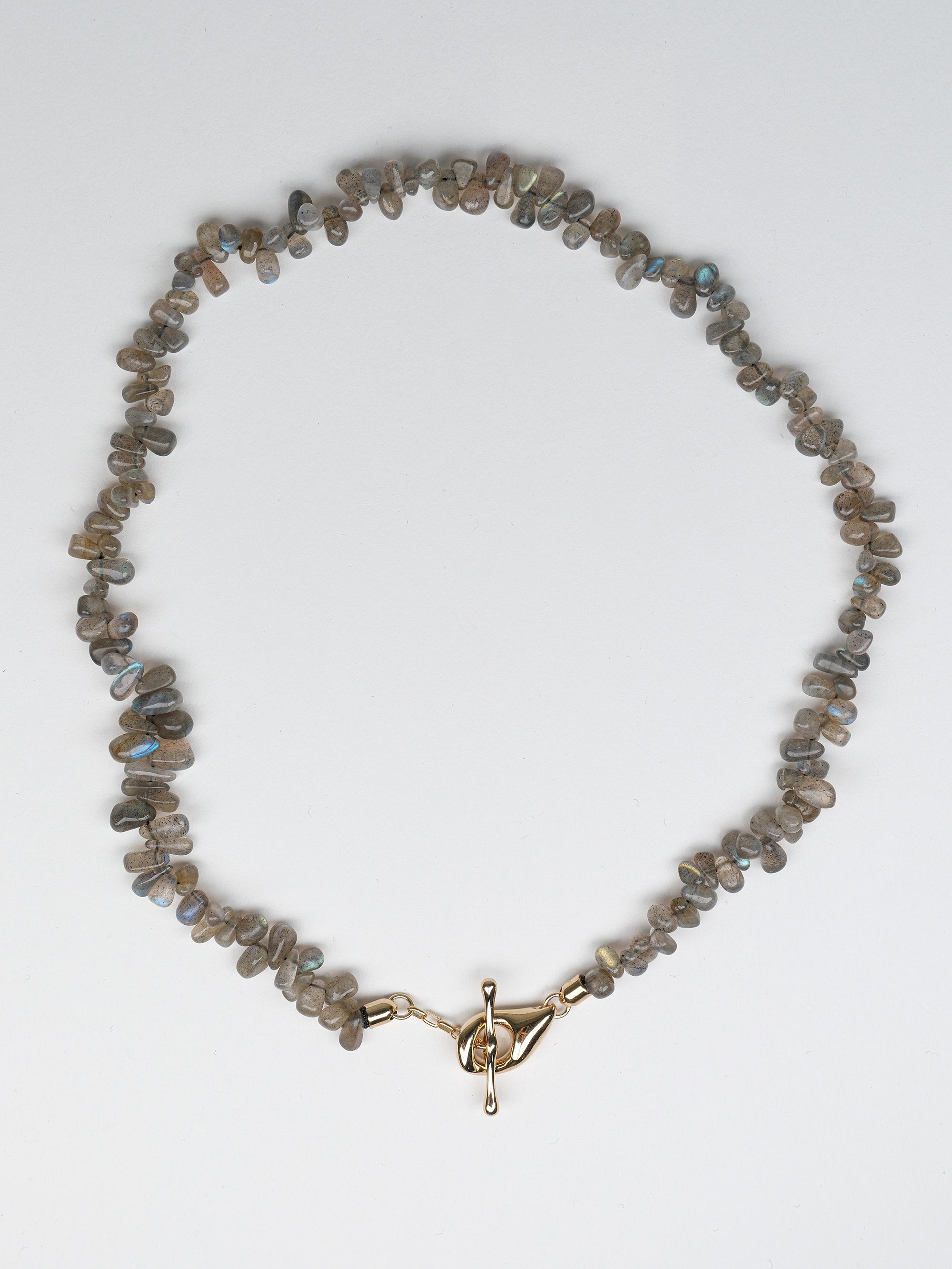 Collana pietre Labradorite naturale