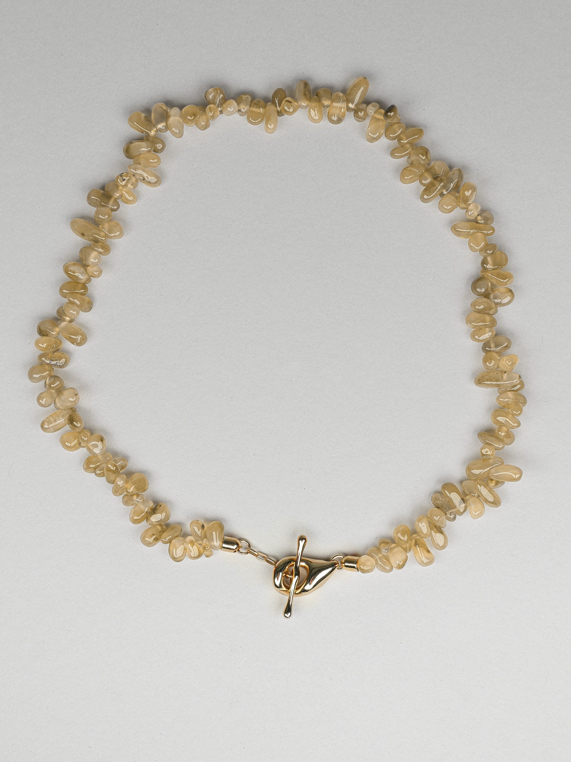 Collana pietre Citrino naturale