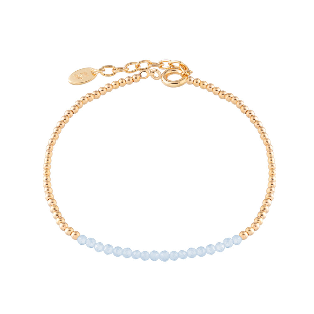 Bracciale My World con pietre celesti