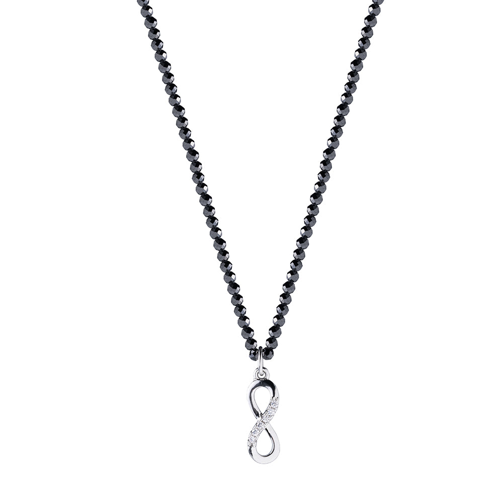 Collana My World con charm Infinito