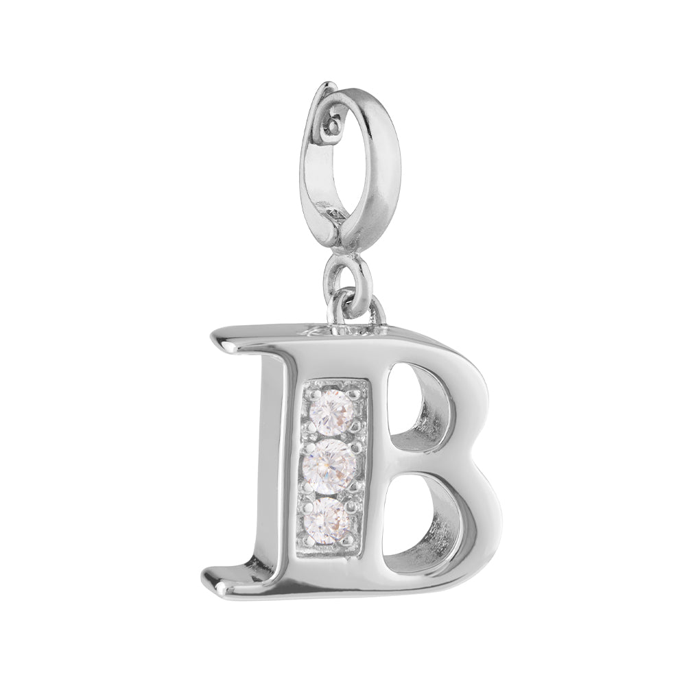 Charm iniziale trilogy bianco