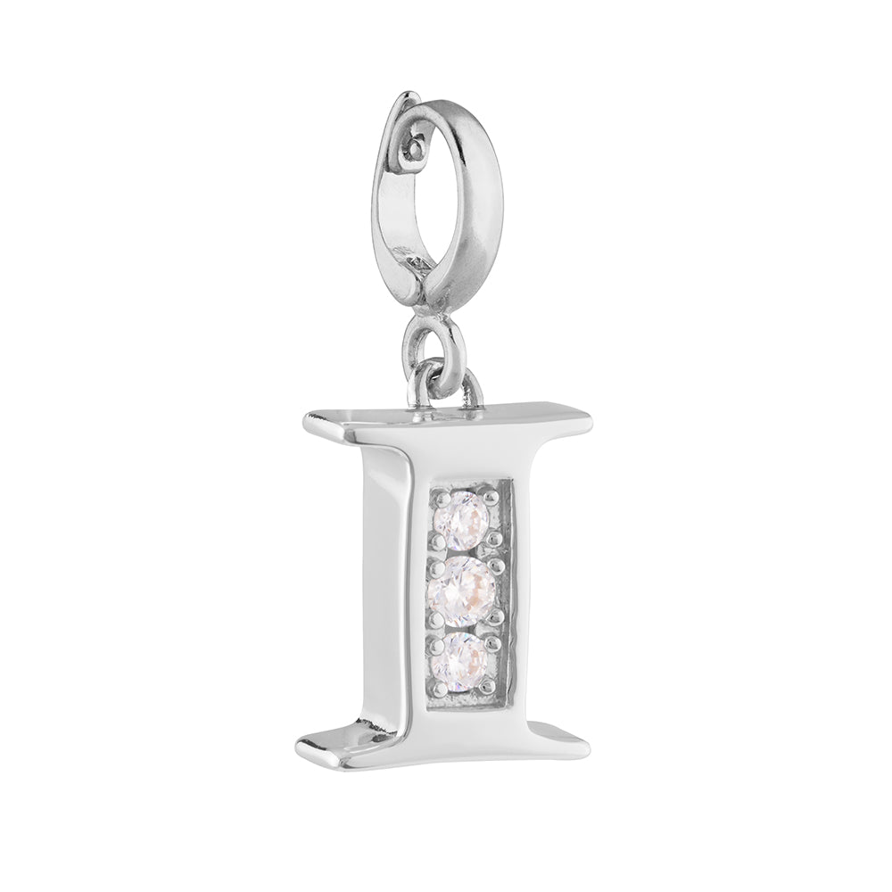 Charm iniziale trilogy bianco