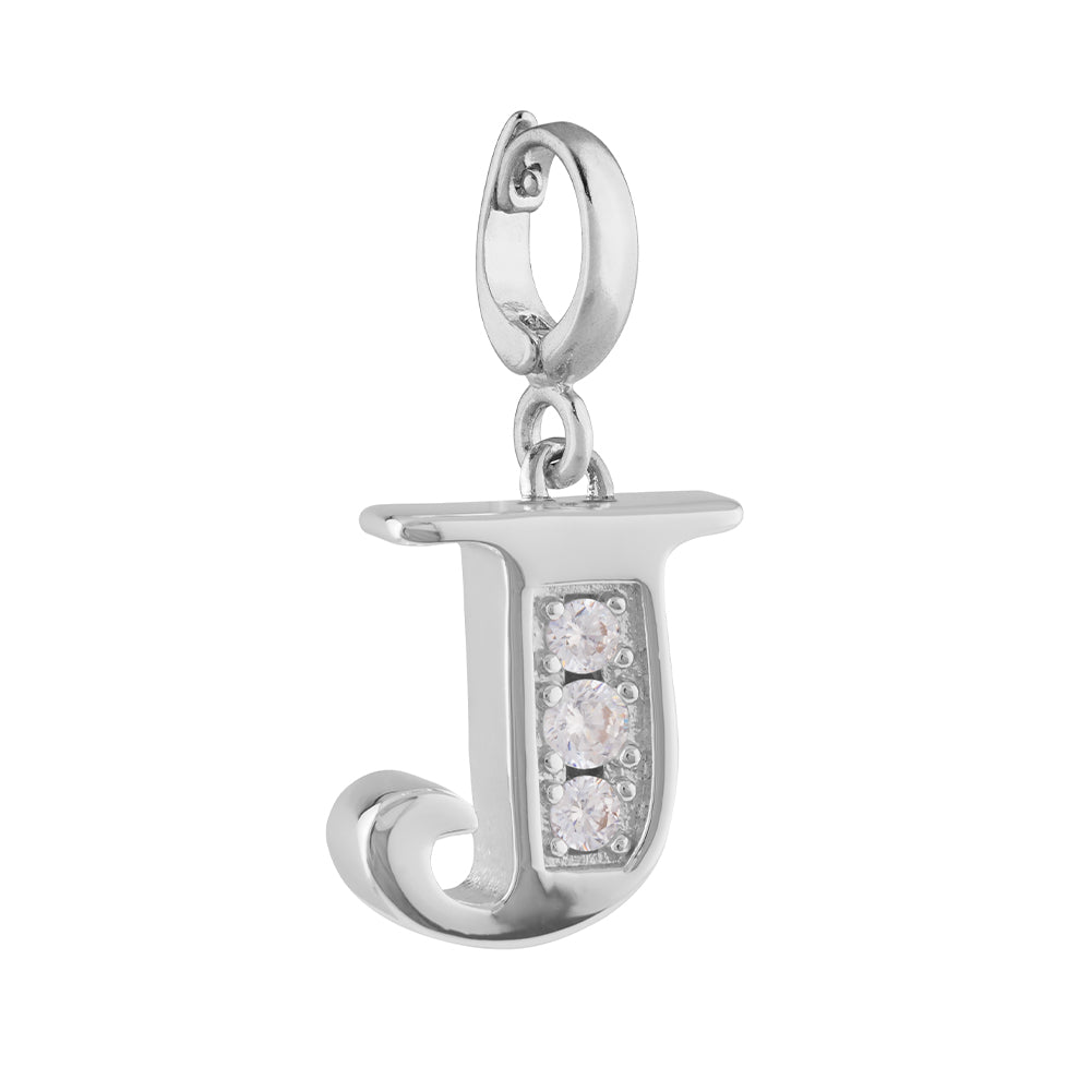 Charm iniziale trilogy bianco