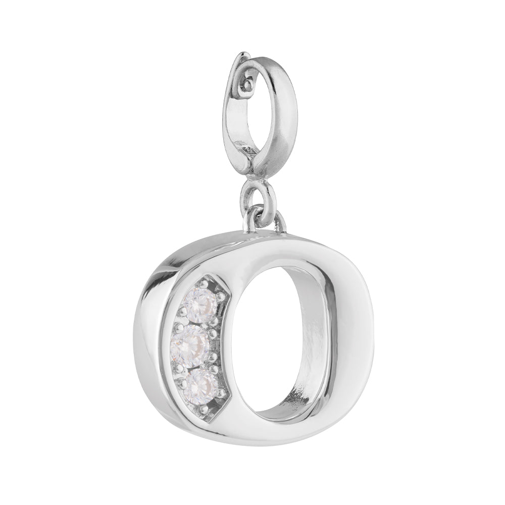 Charm iniziale trilogy bianco