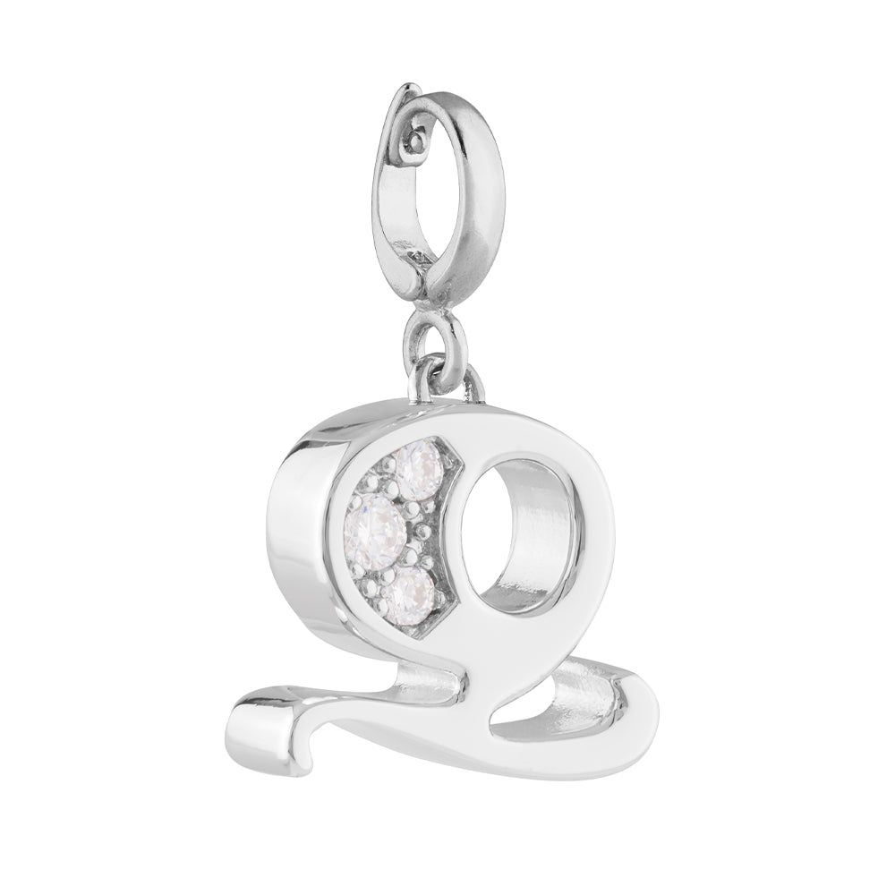 Charm iniziale trilogy bianco