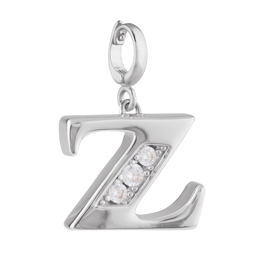 Charm iniziale trilogy bianco