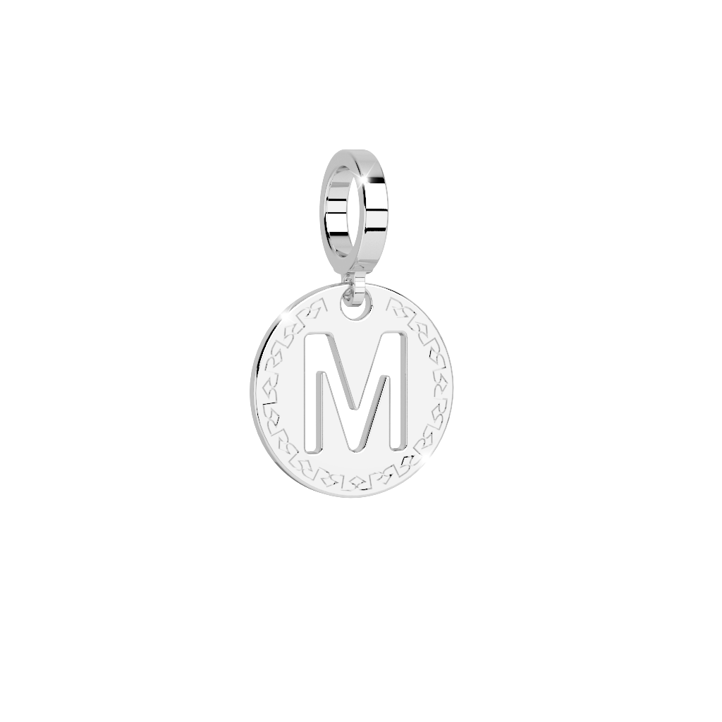 Collana due fili con iniziale piccola