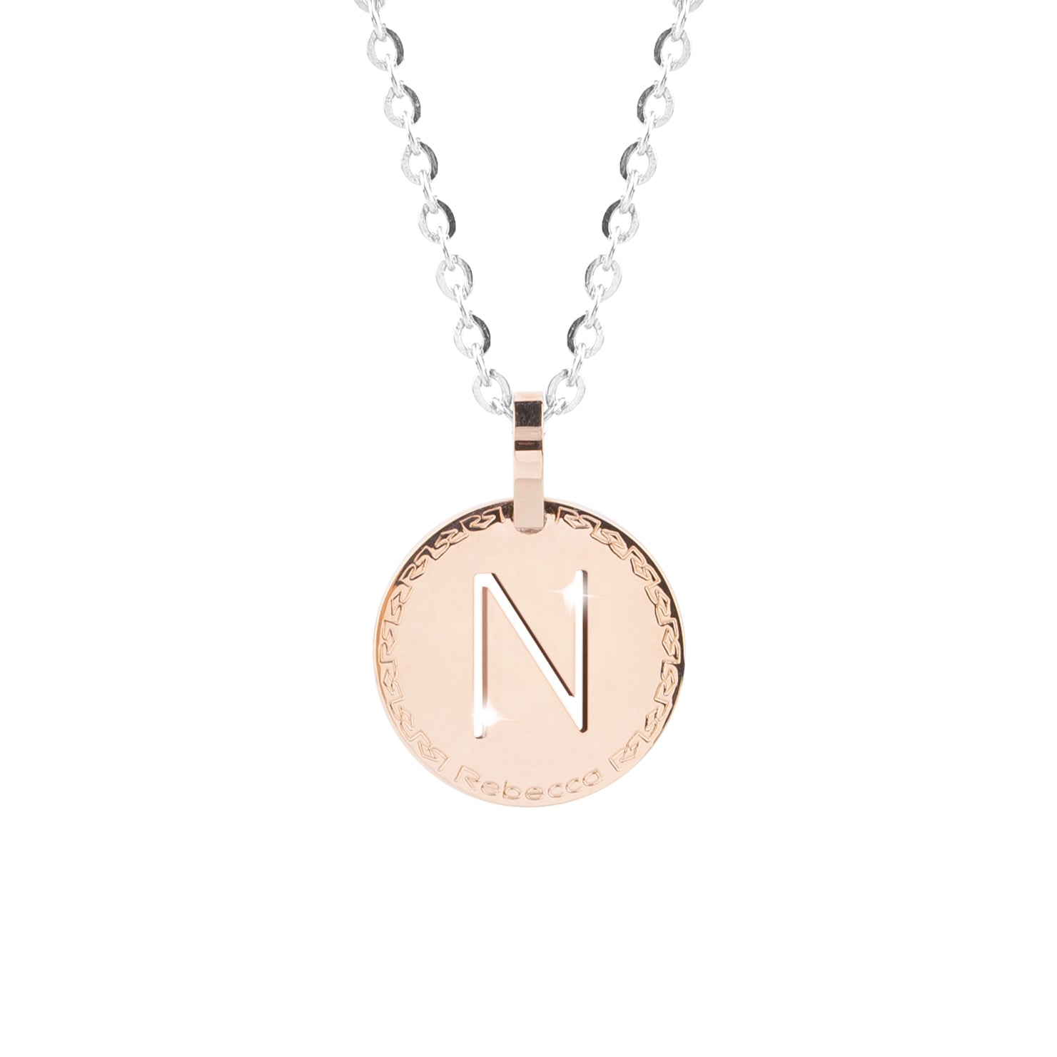 Collana My World con lettera pendente