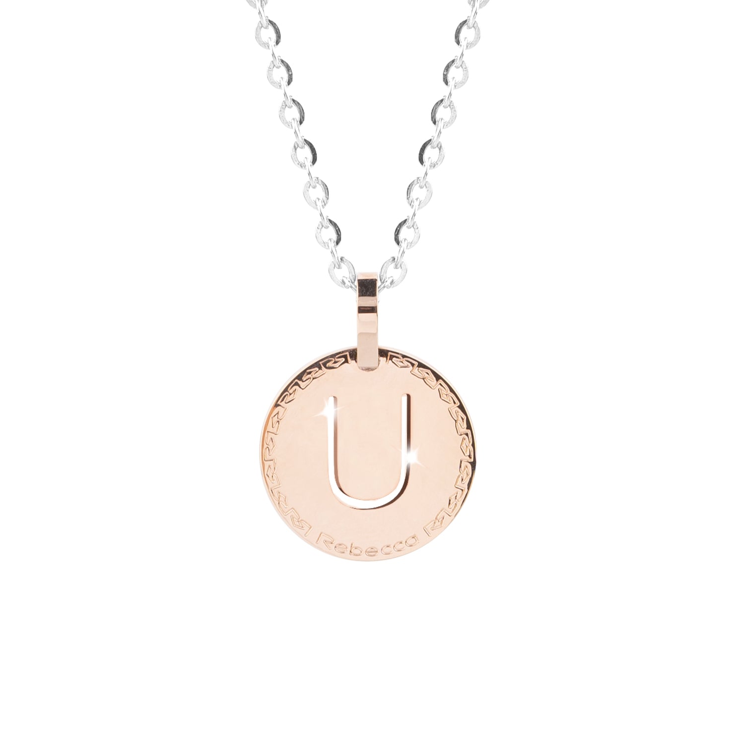 Collana My World con lettera pendente