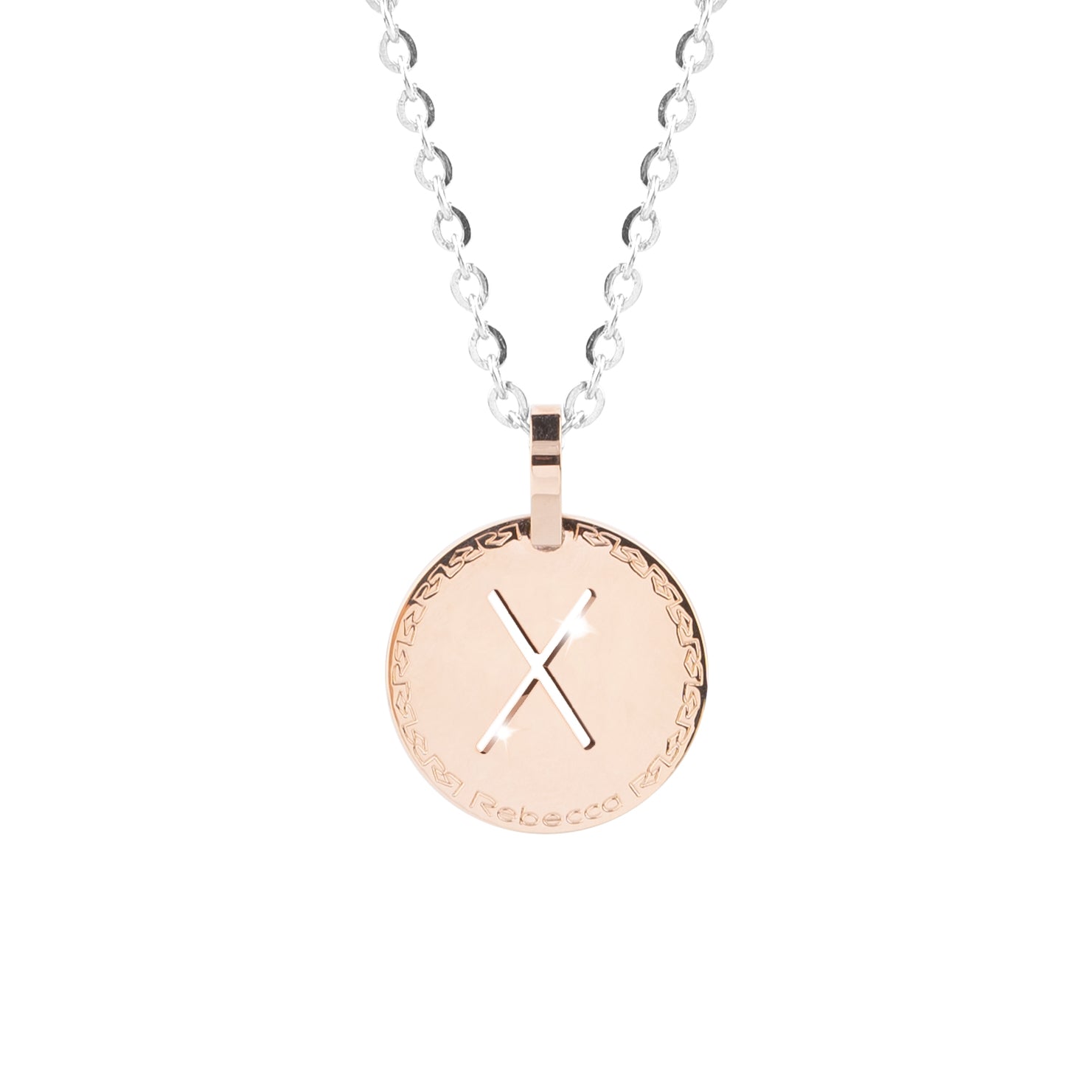 Collana My World con lettera pendente