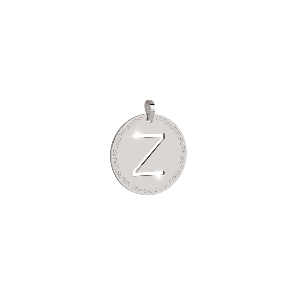 Collana due fili con iniziale media