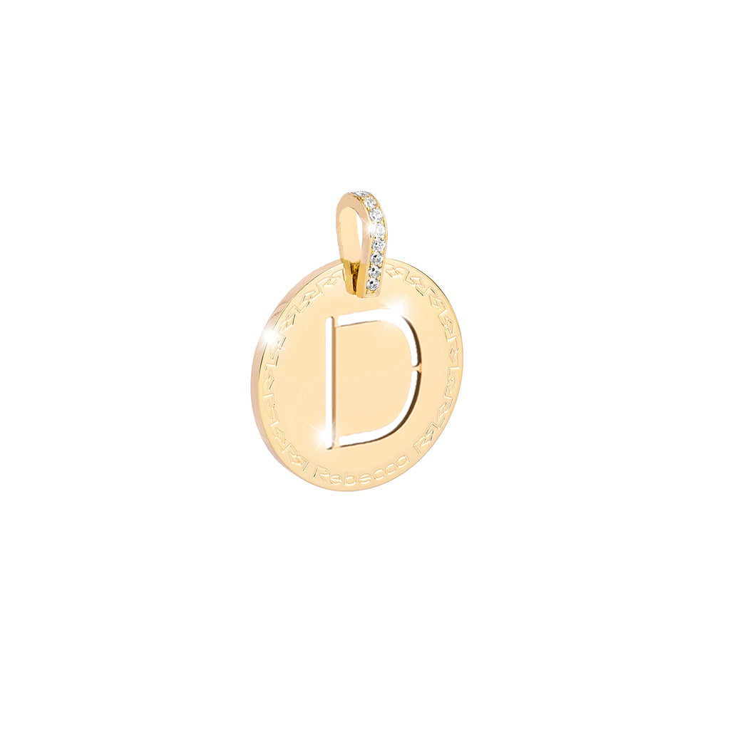 Collana quattro fili con iniziale grande