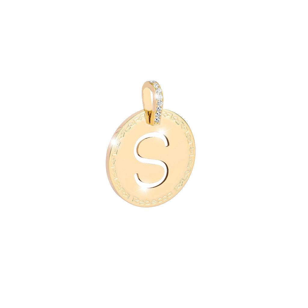 Collana quattro fili con iniziale grande