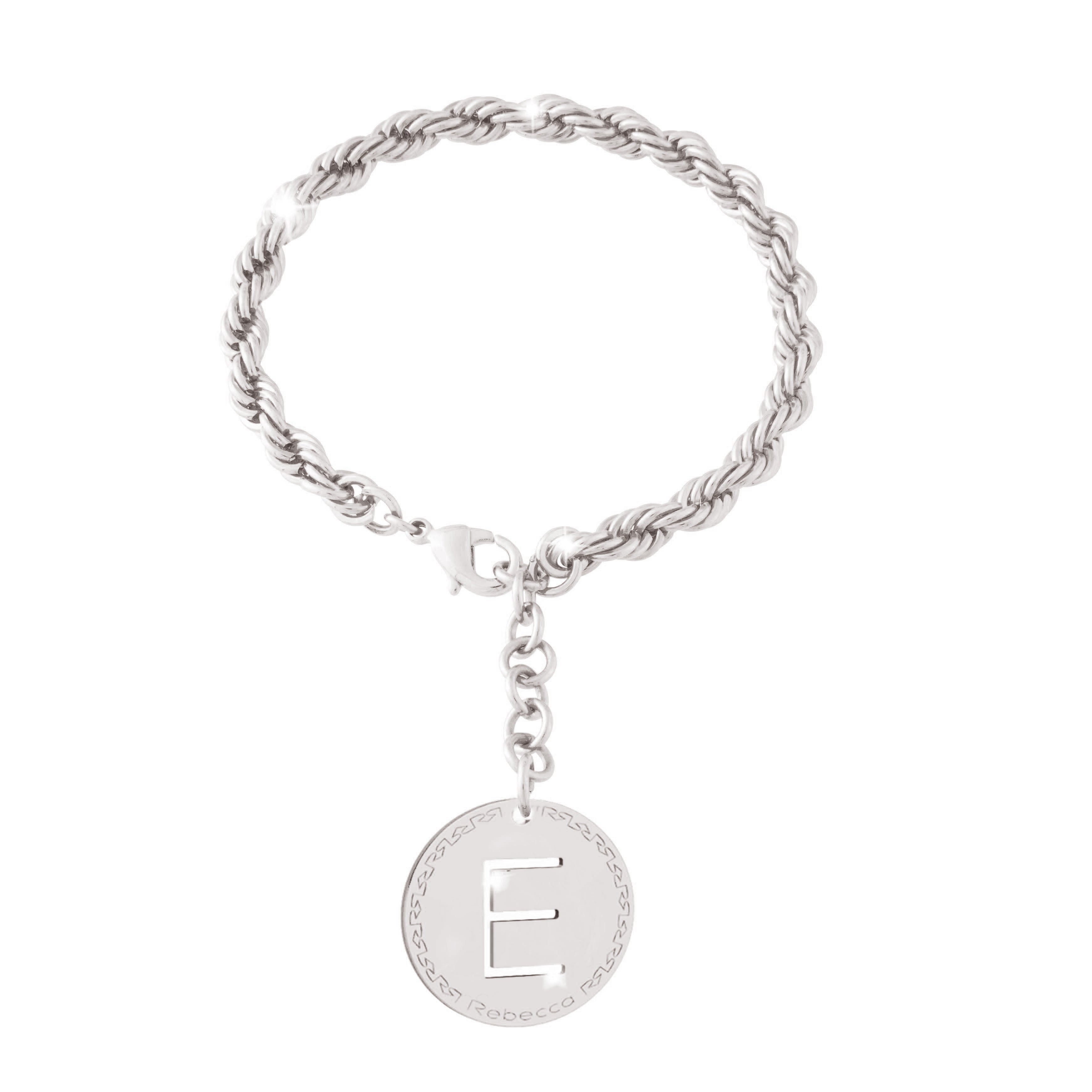 Bracciale My World con lettera pendente