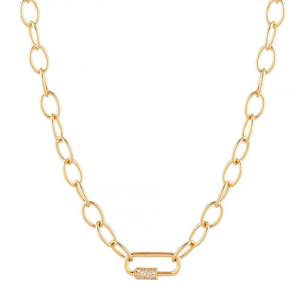 Collana MyWorld con pietre