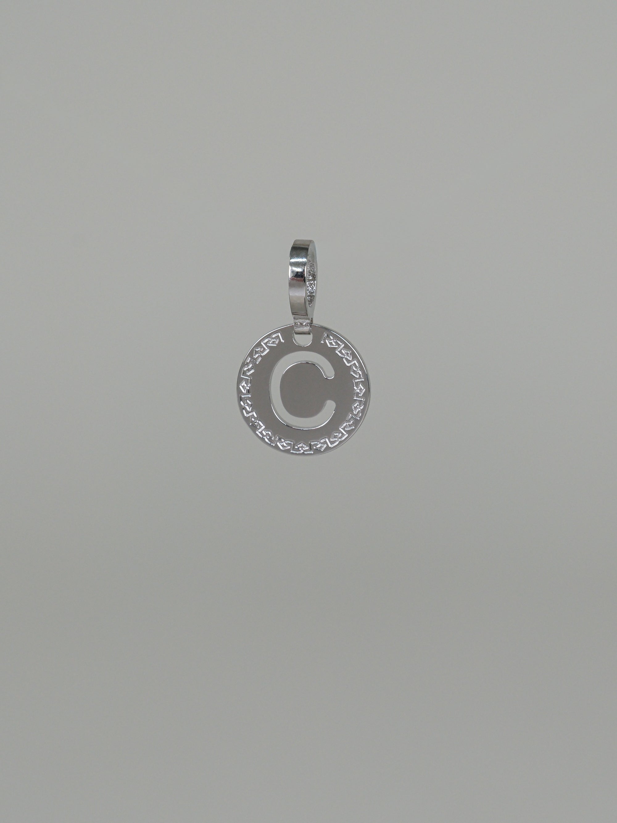 Collana due fili con iniziale piccola