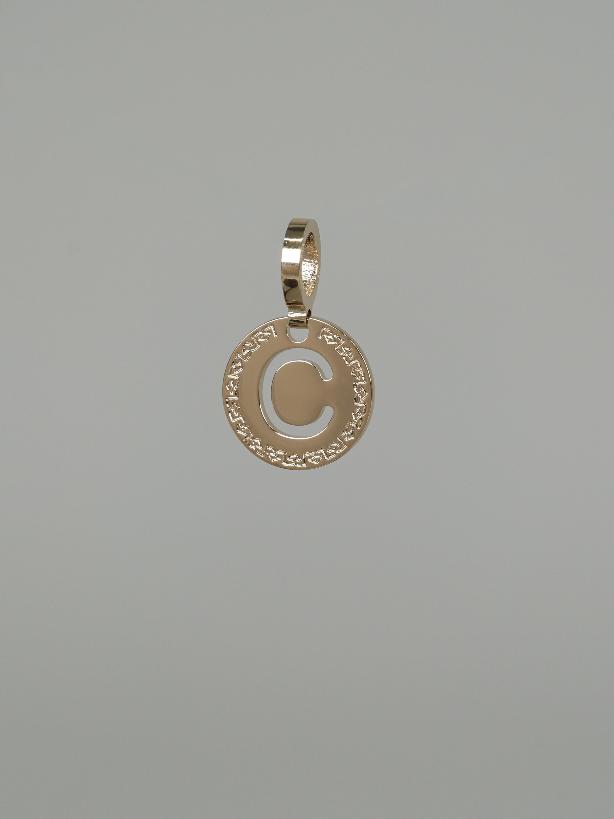 Collana due fili con iniziale piccola