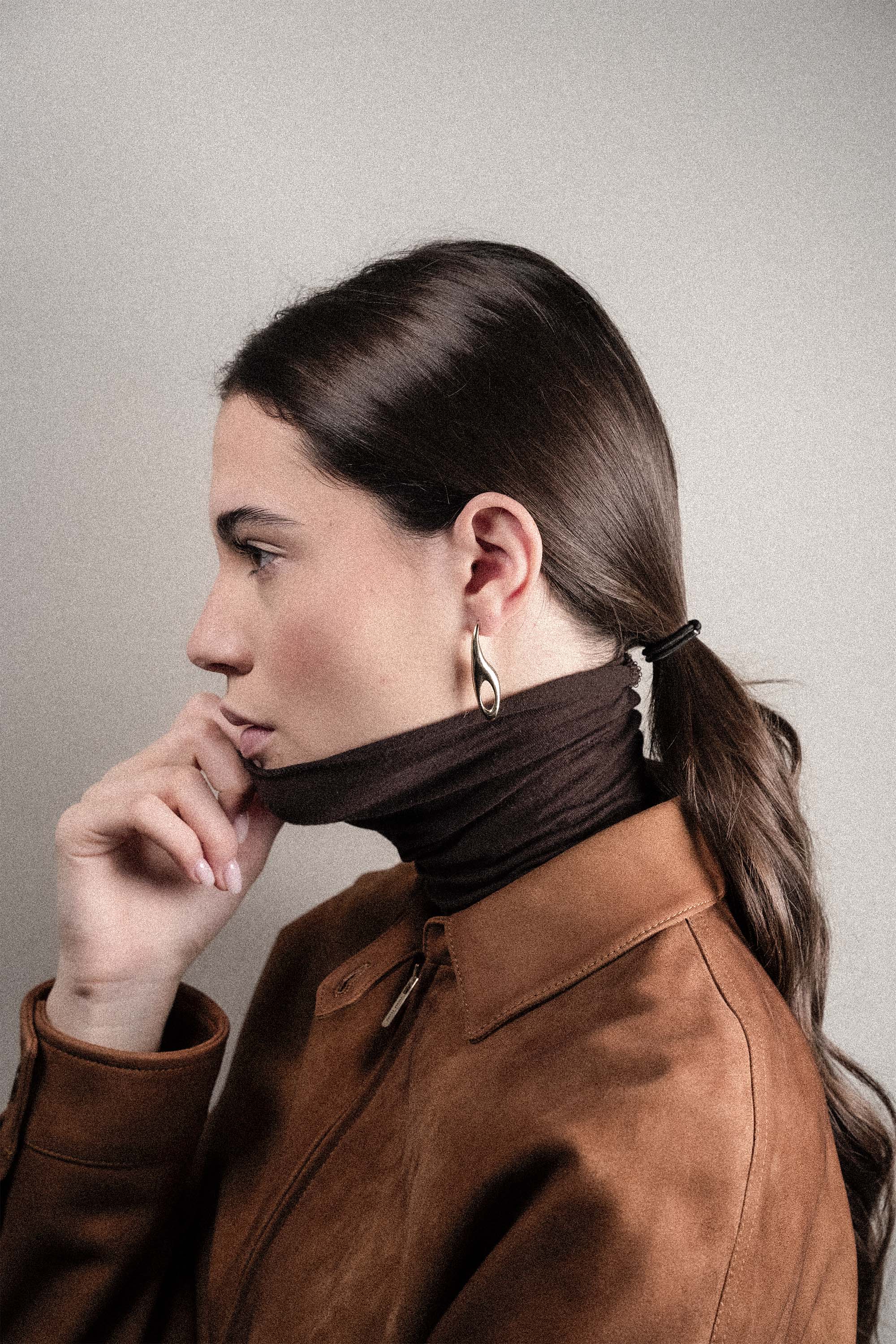 Orecchini maglia Dune