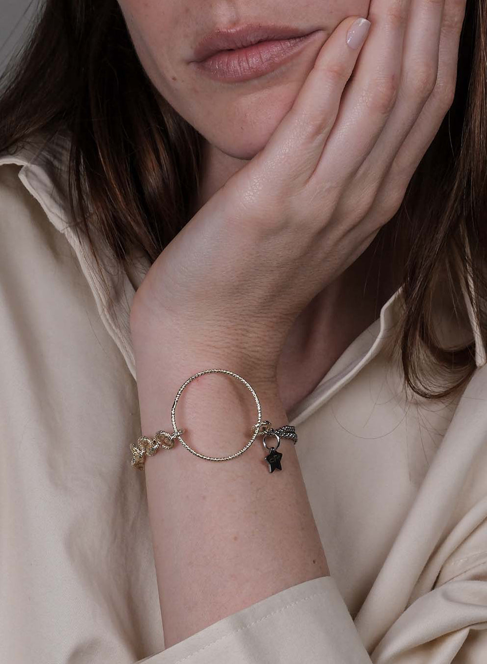 Bracciale con cerchio