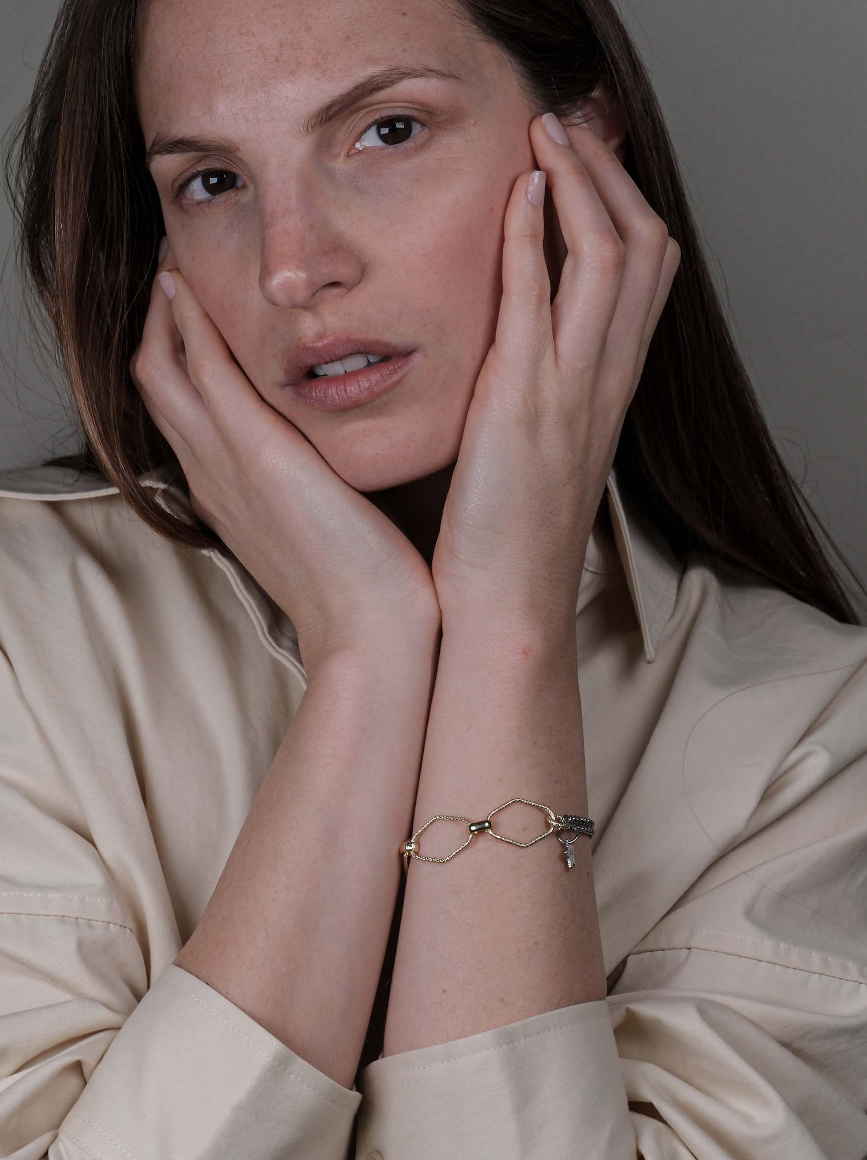 Bracciale con rombi
