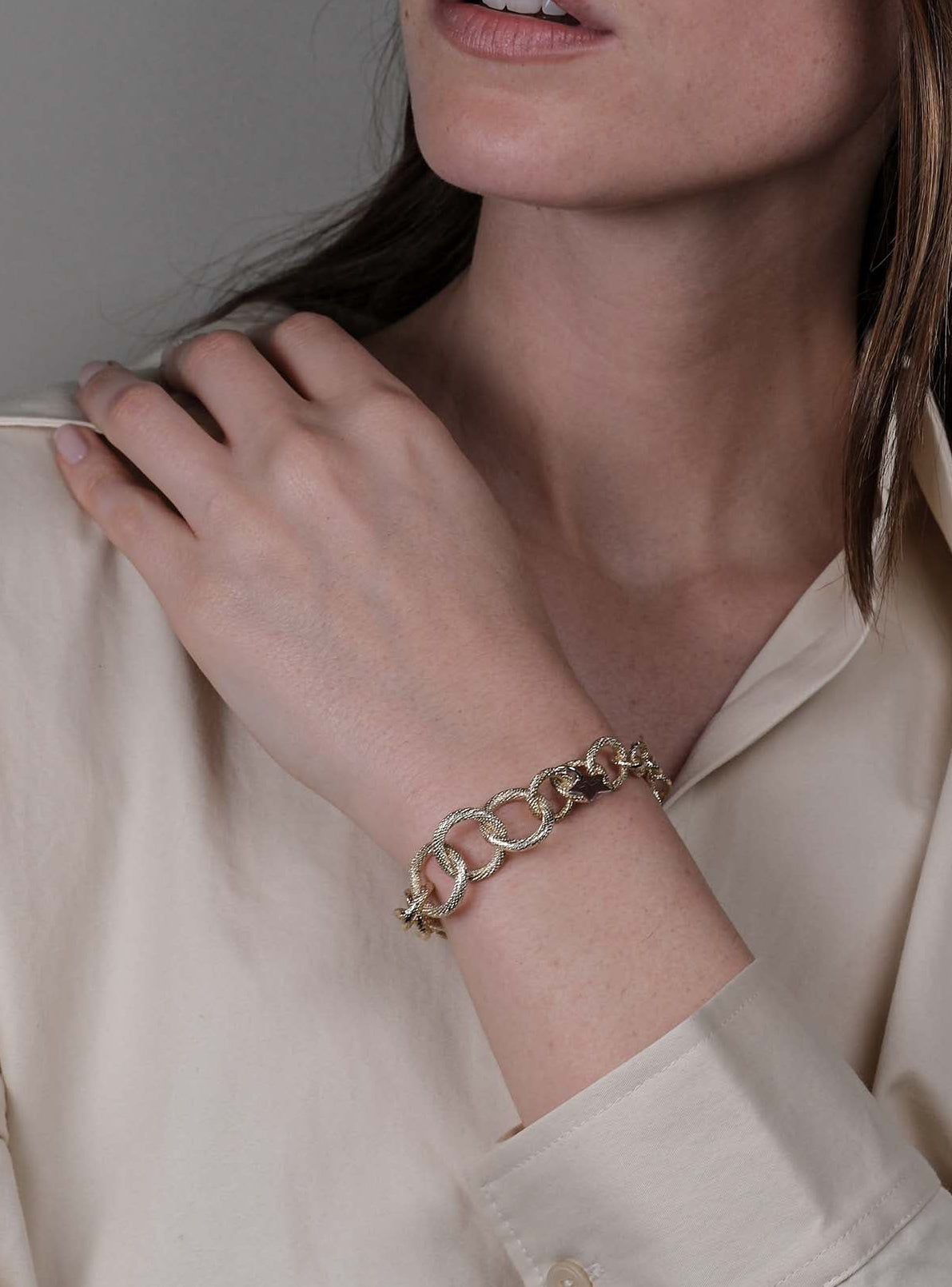 Bracciale maglia mix