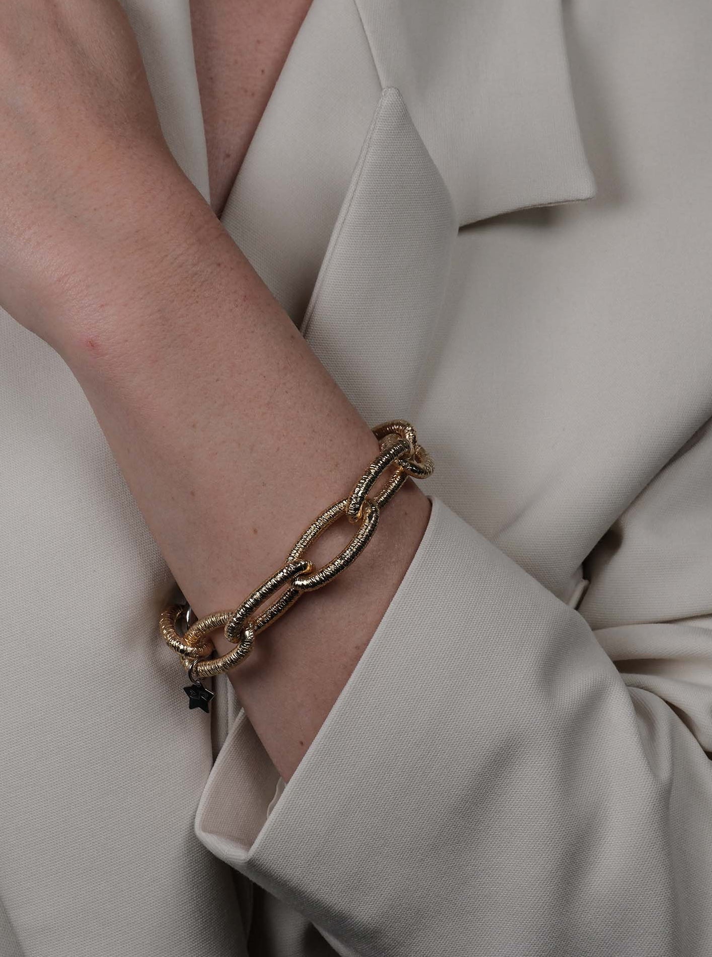 Bracciale maglia etnica
