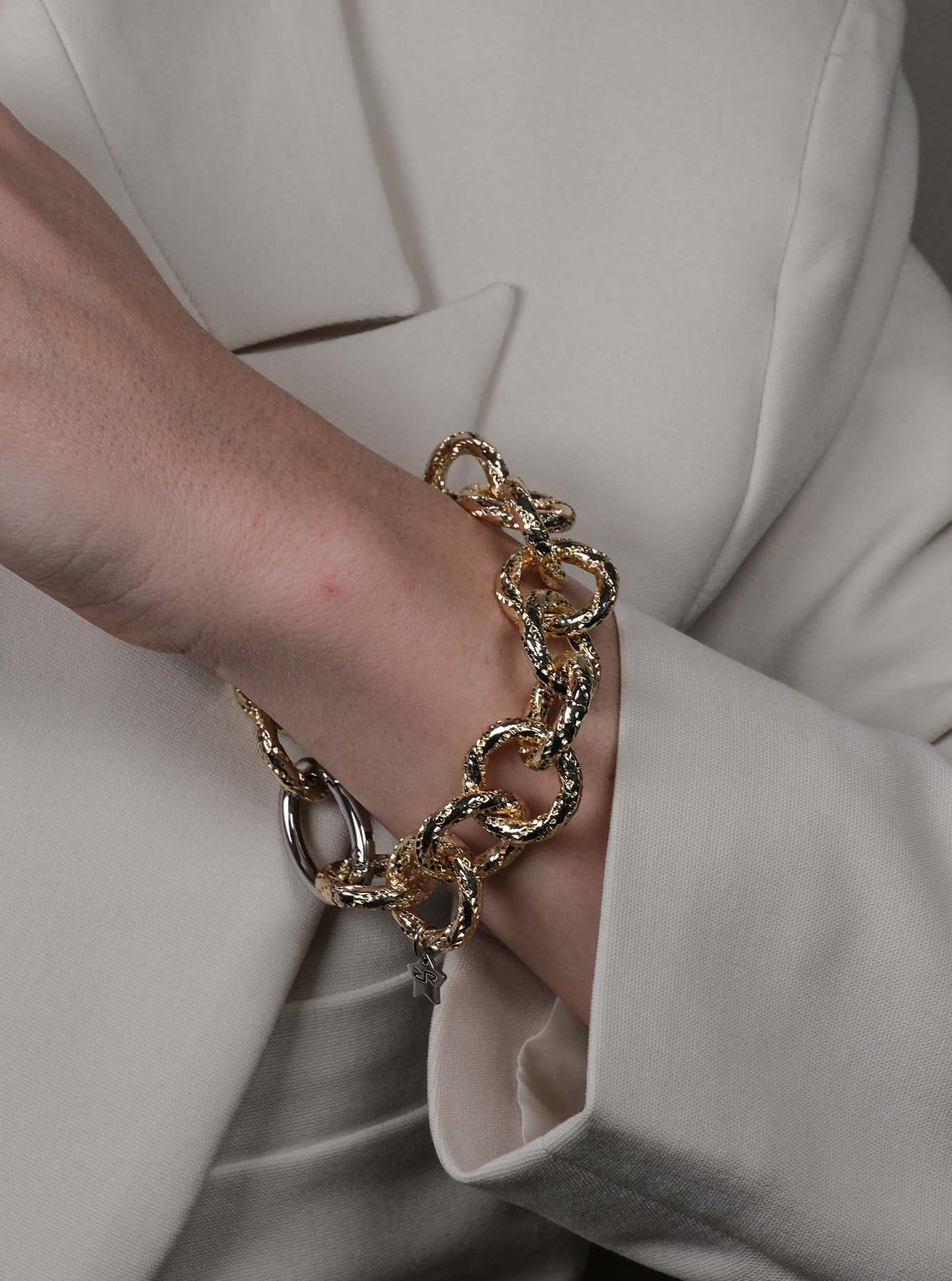 Bracciale Diva catena rolò lavorata