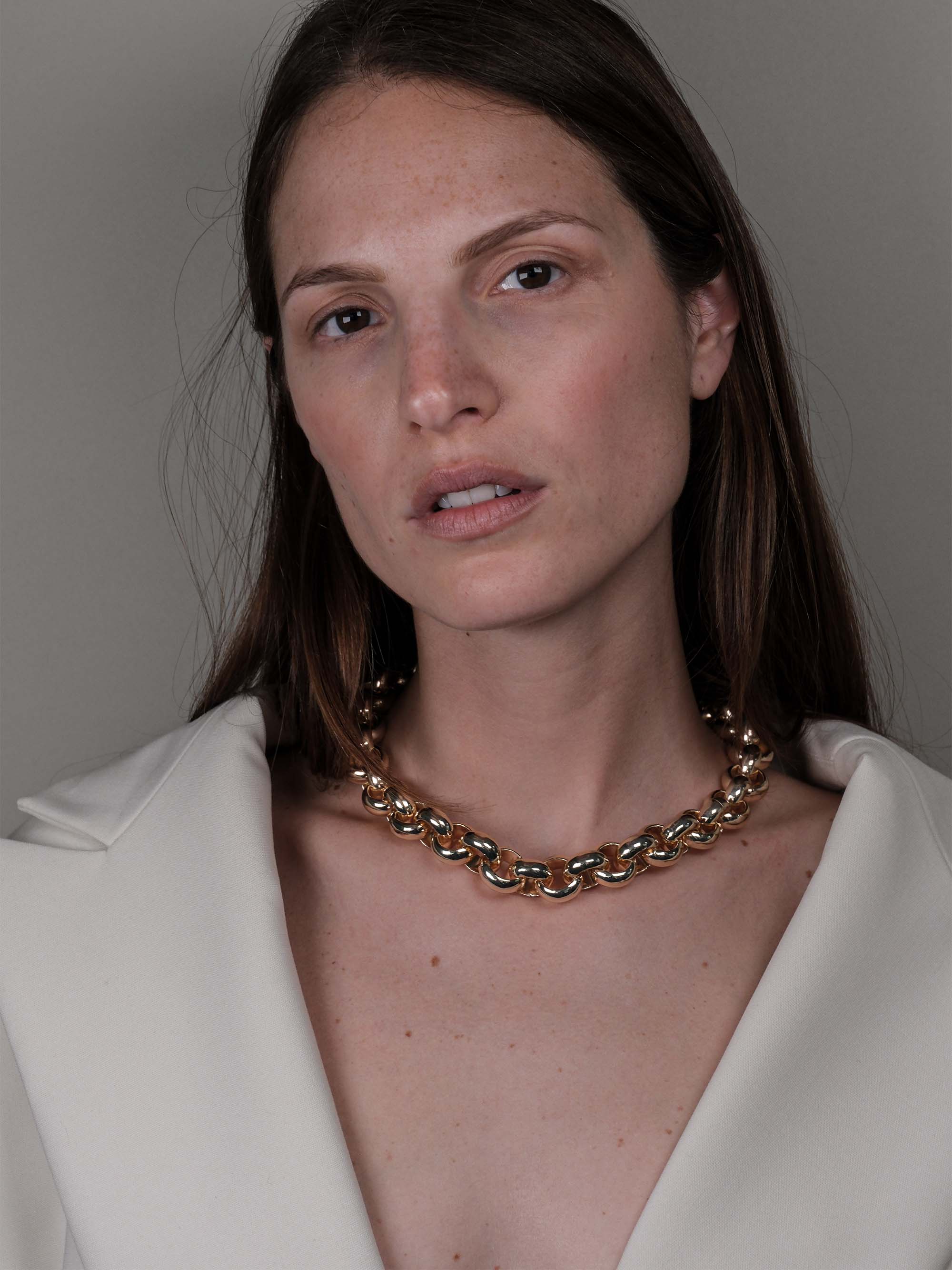 Collana maglia tonda