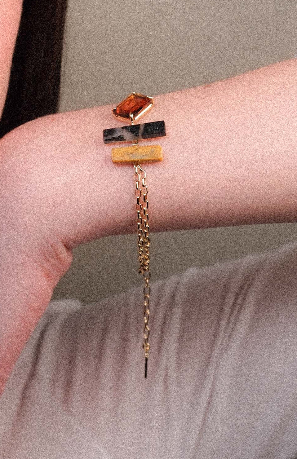 Bracciale con pietre
