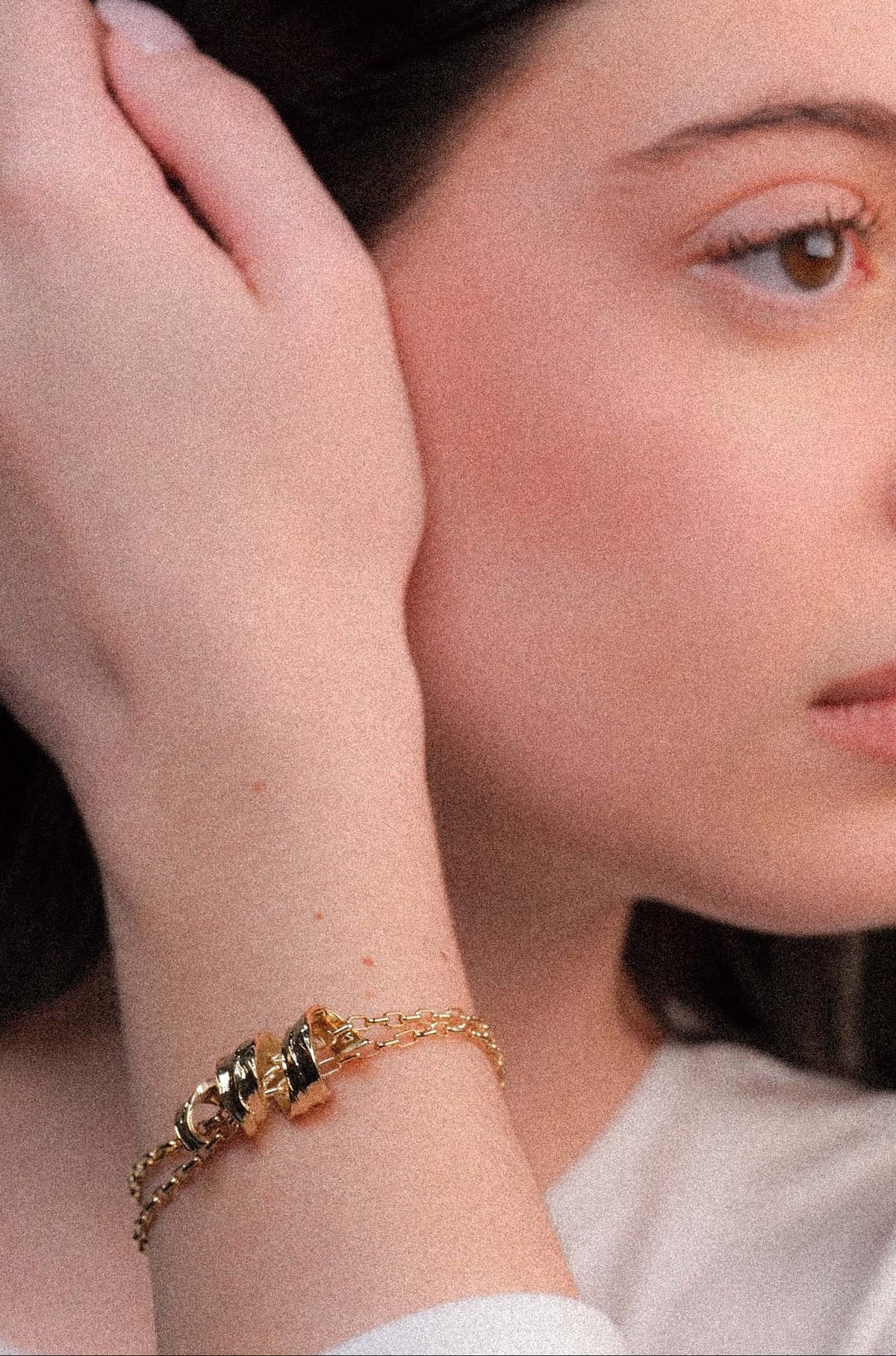 Bracciale con ricciolo