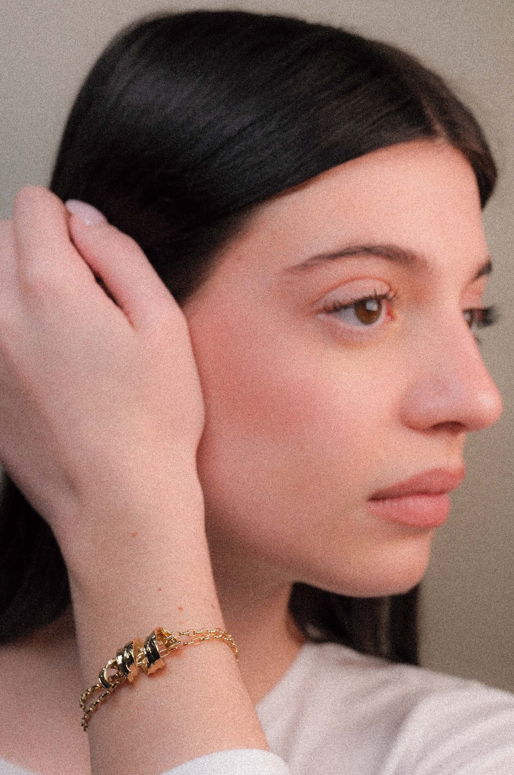 Bracciale con ricciolo