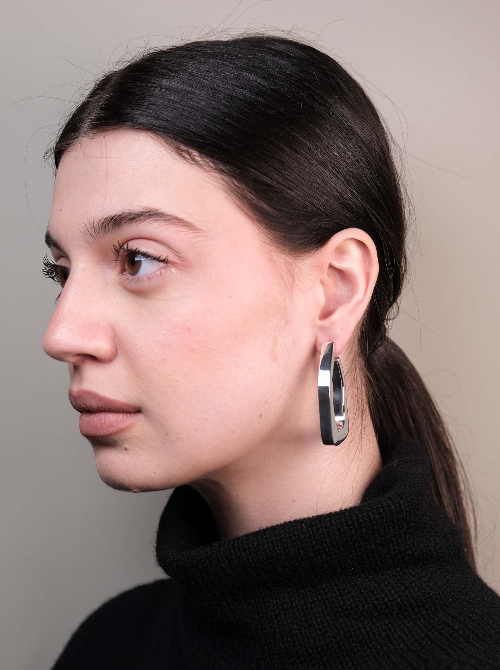 Orecchini piramide irregolare