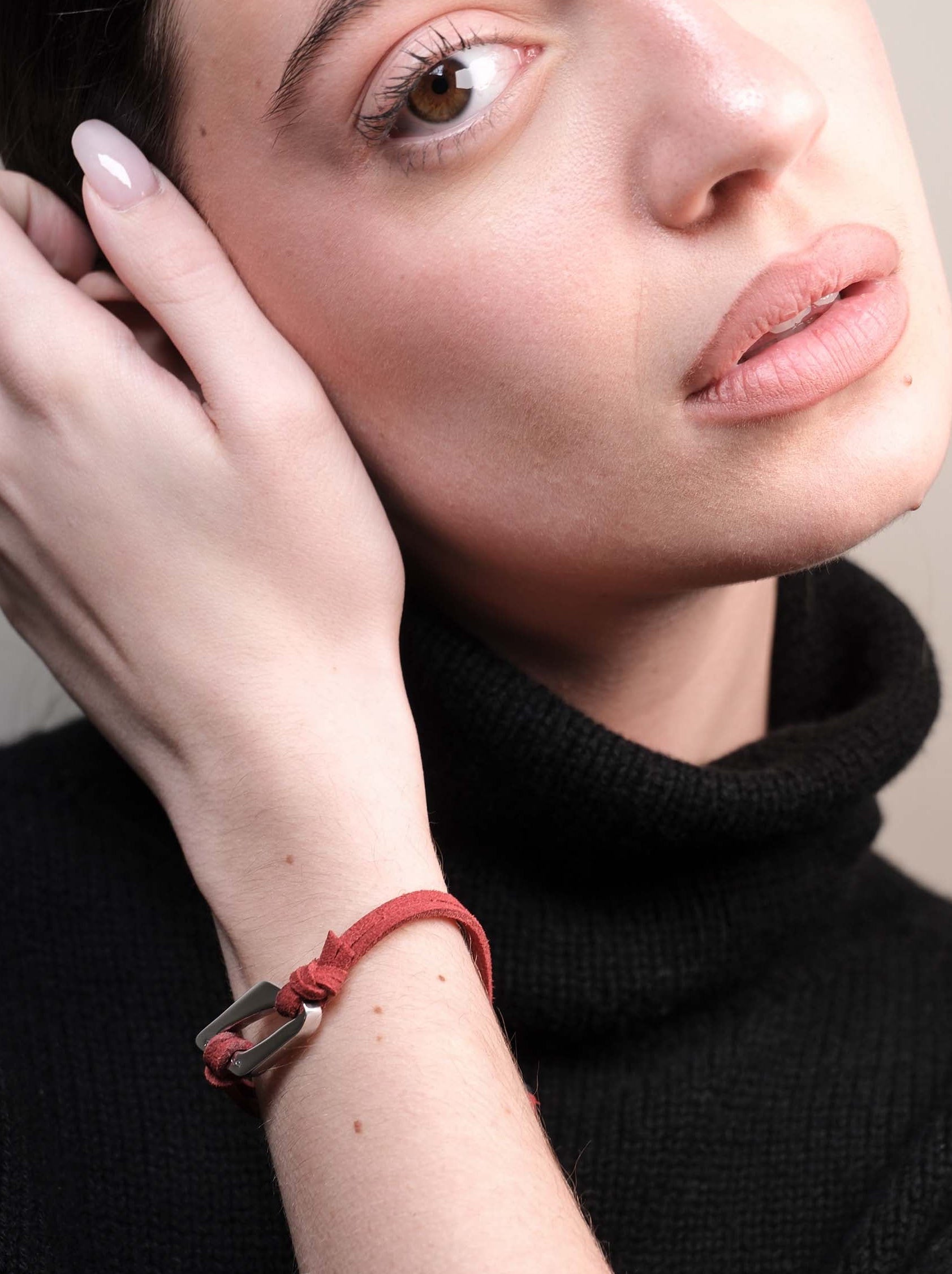 Bracciale con rombo irregolare